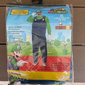 Men’s super Mario Luigi costume
